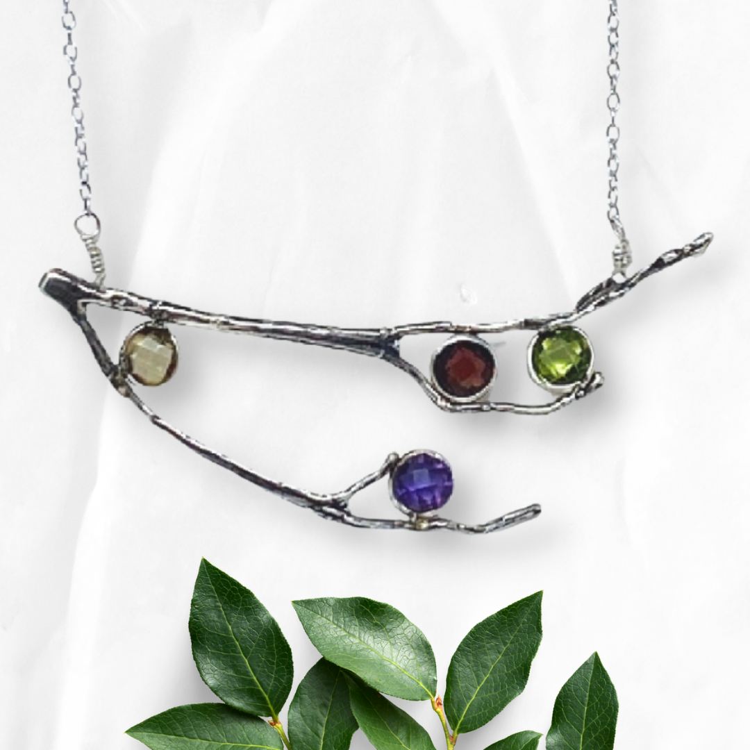 Nature inspired Birthstone Jewelry