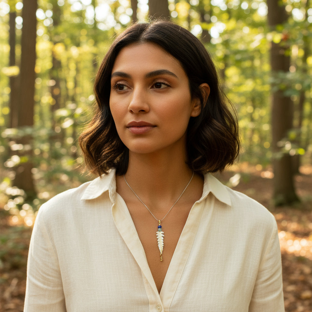 Whispering Fern Necklace