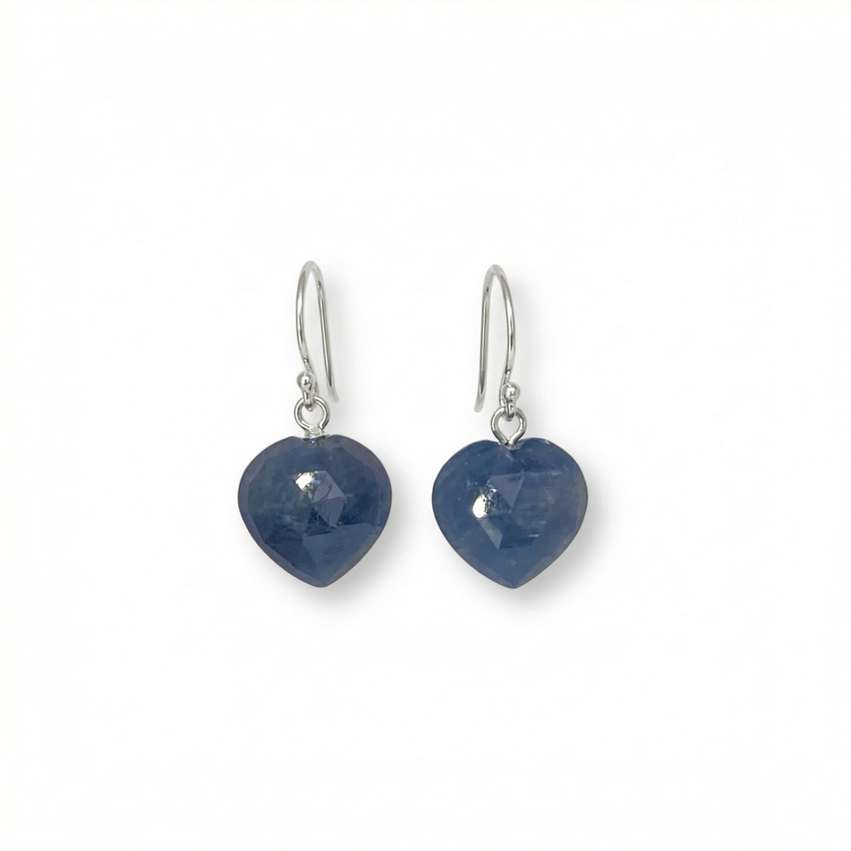 Azure Heart Earrings