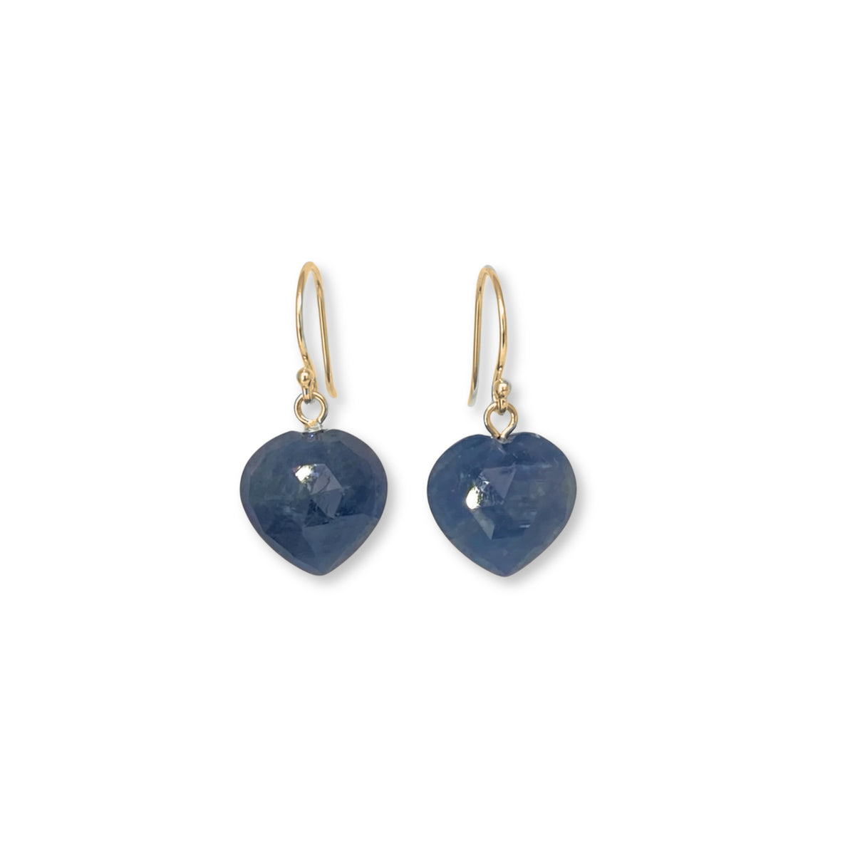 Azure Heart Earrings