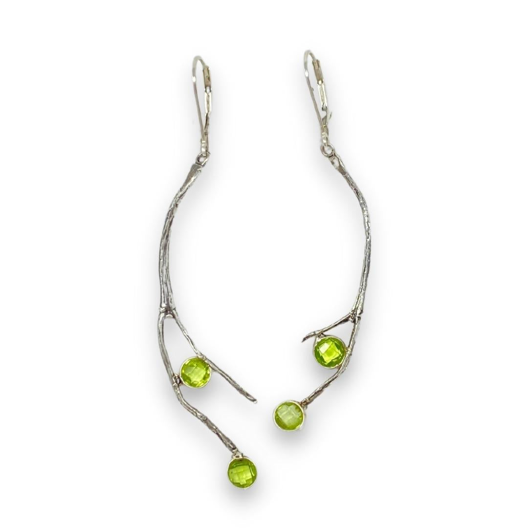 Fearless Earrings with stones - Susan Rodgers Designs