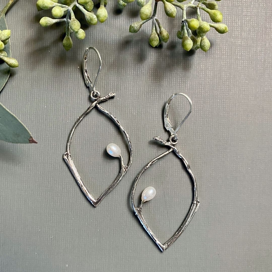 Navette Earrings - Susan Rodgers Designs