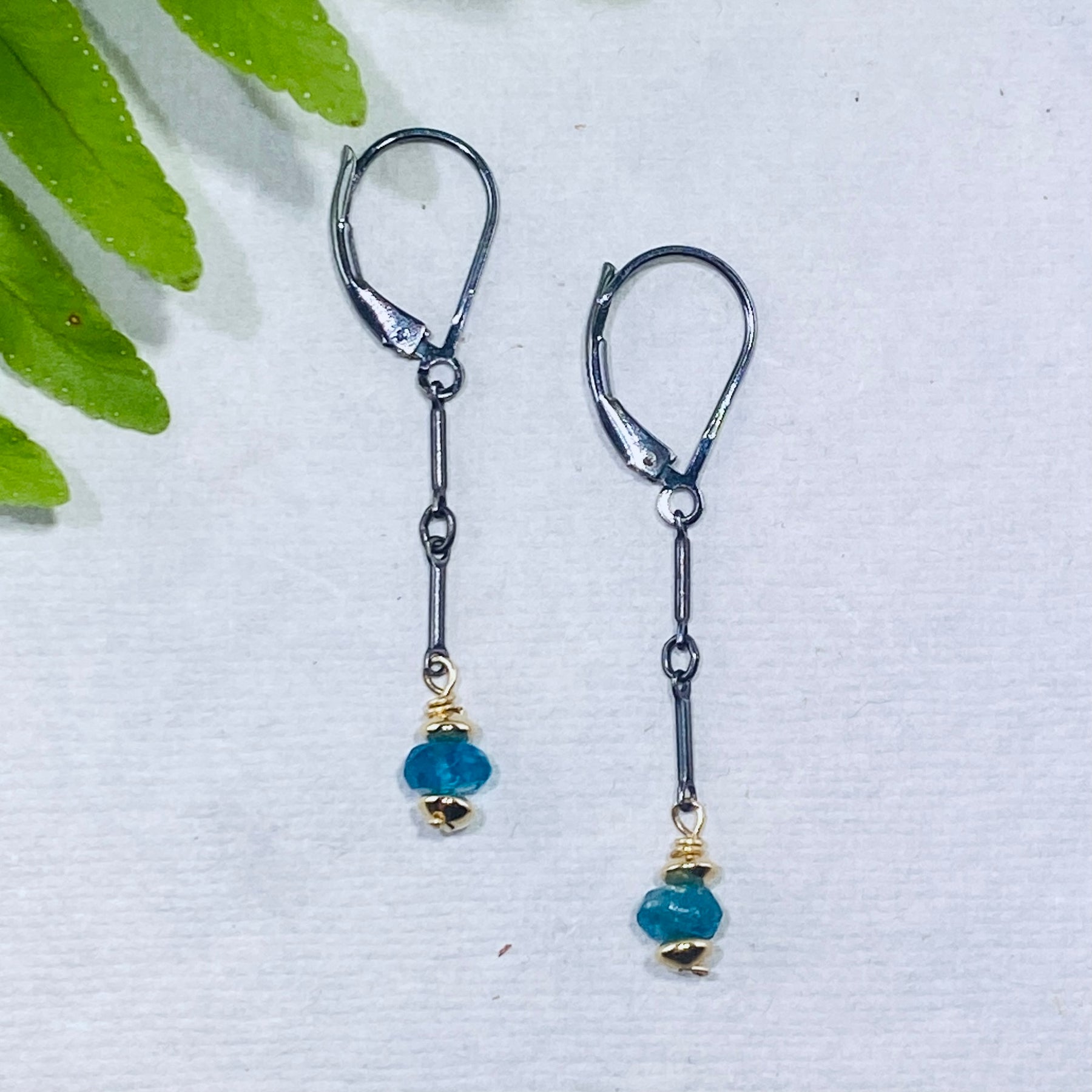 Cyan Earrings