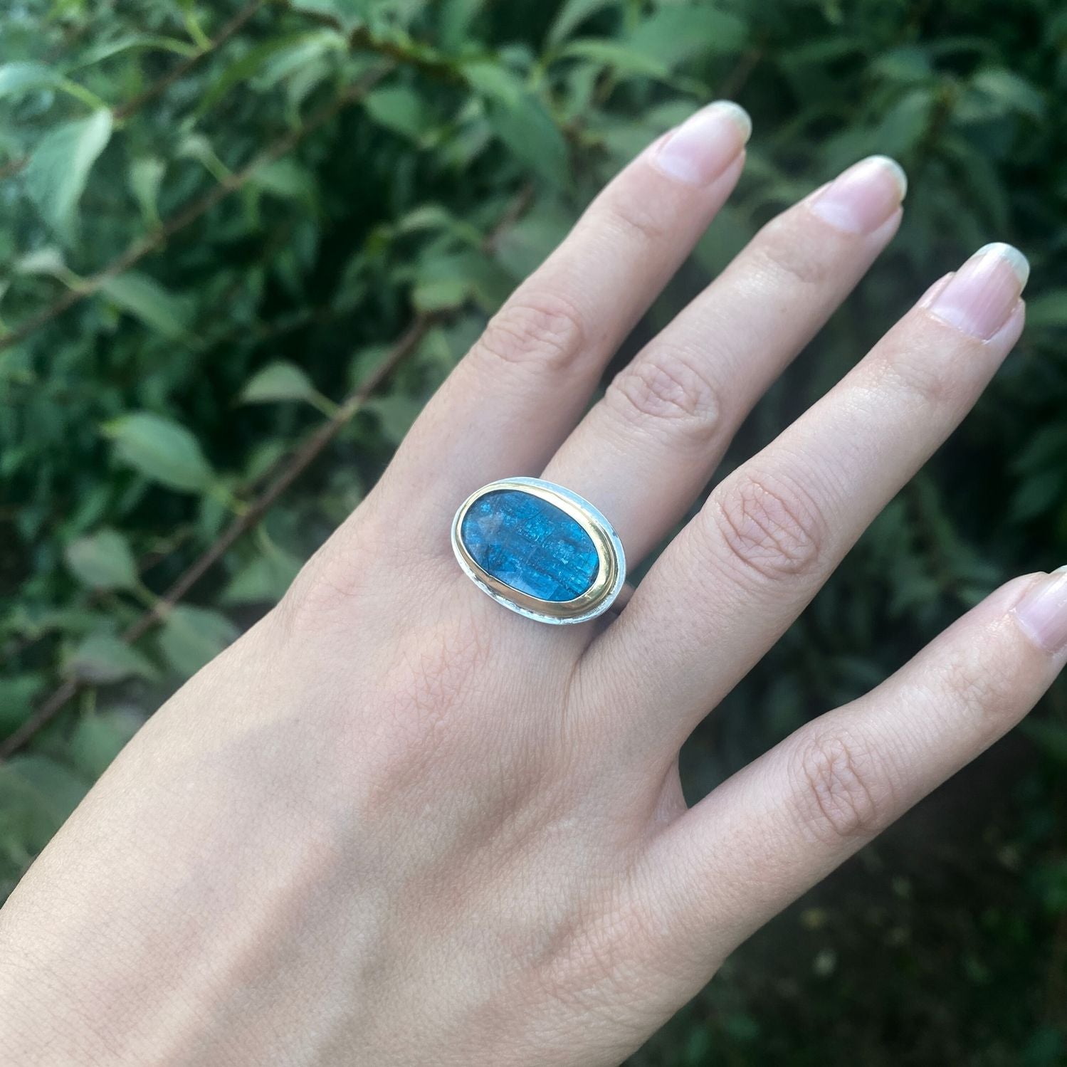 Blue Mirage Ring