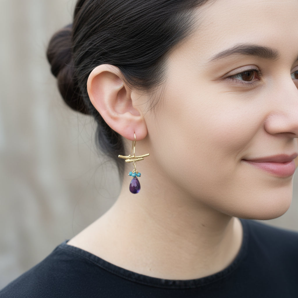 Golden Zen Earrings