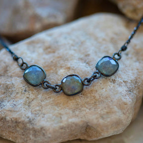 Triple Labradorite Necklace - Susan Rodgers Designs