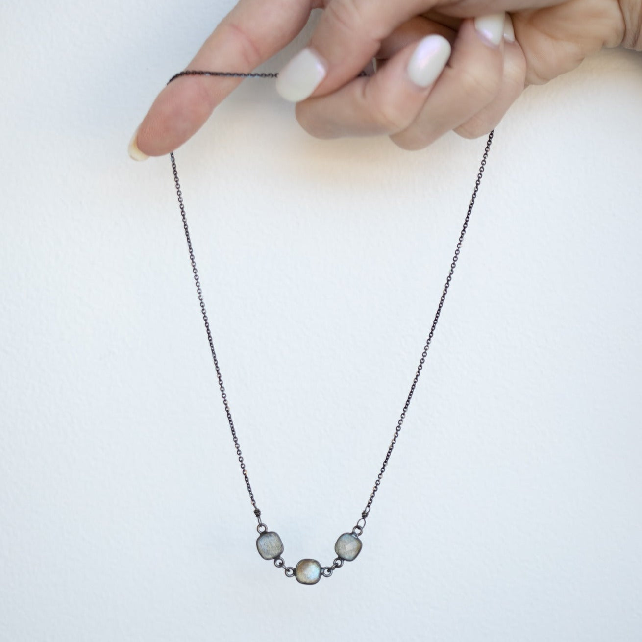 Triple Labradorite Necklace - Susan Rodgers Designs