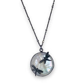 Ebony Jewelwing Necklace - Susan Rodgers Designs