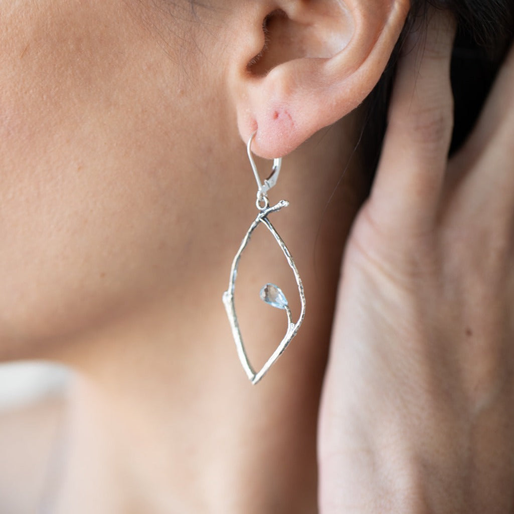 Navette Earrings - Susan Rodgers Designs